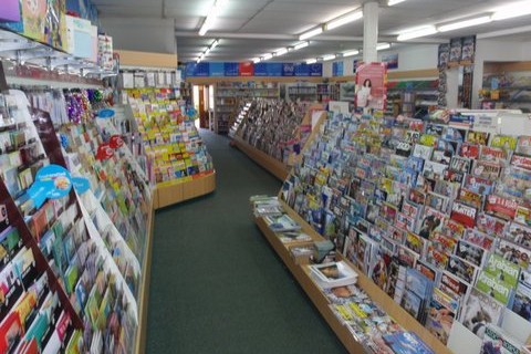 Large selection of magazines